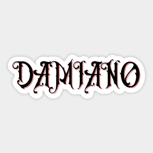 Damiano Maneskin Sticker